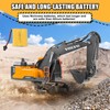 DOUBLE E Volvo RC Excavator Remote Control Excavator Toy for