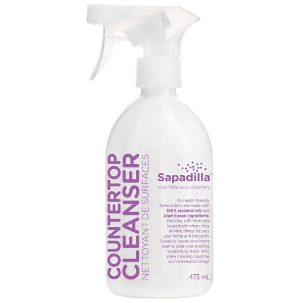 Sapadilla Countertop Cleanser, Sweet Lavender + Lime, 473 mL