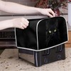 Uskorhein Black Vivid Cat Print 4 & 2 Slice Toaster