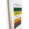 Magnetic Labels 30 x 100 mm, Yellow, Pack of 50