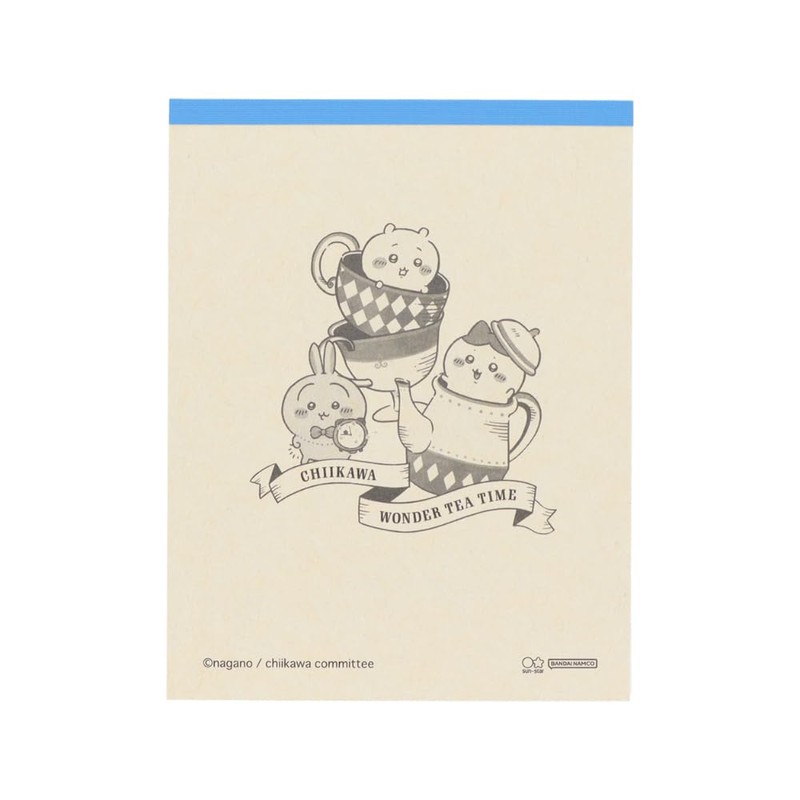 Sun-Star Stationery Chiikawa Memo Stand Type Wonder Tea Time Tea
