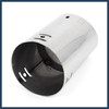 INFINAUTO 85mm Slant Tip Straight Exhaust Muffler Tail Pipe Durable