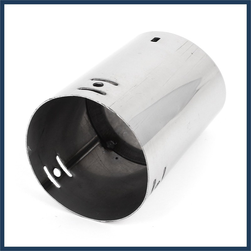 INFINAUTO 85mm Slant Tip Straight Exhaust Muffler Tail Pipe Durable