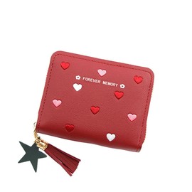 Mini Wallet, Women's, Card Case, Short Wallet, PU Leather, Women's Wallet, Compact Wallet, Coin Bag, Zipper, Wallet, Cute, Elegant, High Quality, Card Storage, Portable, Convenient, For Going Outs,
