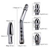 Metal Enema Handheld Shower, Shower Enema 3 Heads Nozzle System