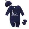 Hikido Onesie 0-3 months Boy Baby Clothes Romper Hospital Gender