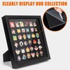 Enamel Pin Display Frame, 11x11 Shadow Box for Wall and