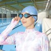 VIEW Swimming Gear V-820ASA Selene Swipe Anti-Fog Swimming Goggles, Lavender