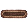 VHC Brands Beckham Stair Tread, Jute Blend, Rect, Red Black