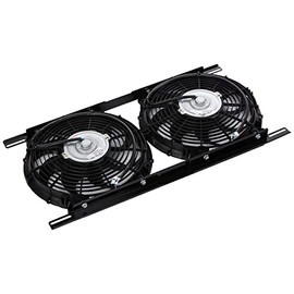 Hayden Automotive 3800 Dual Electric Fan Kit, Black