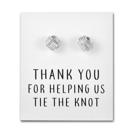 Philip Jones Thank You for Helping us Tie The Knot Cufflinks