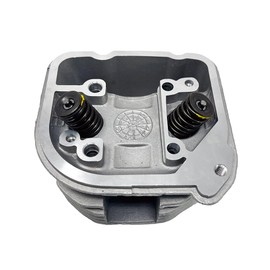 MYK Cylinder Head Assembly for EFI 170cc, 200cc 4-Stroke GY6 Motorcycle Engines, 64mm, Complete Replacement Head with Valves, Spark Plug, and Mounting Studs