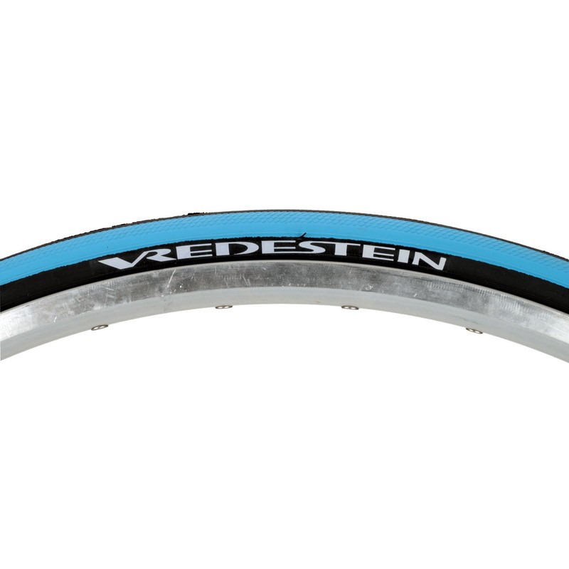 Vredestein Freccia Tricomp Bicycle Tire (Black/Blue, 700 X 23)