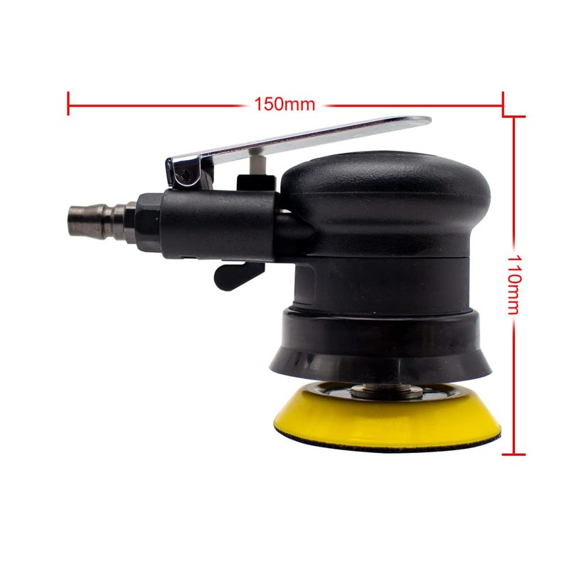 Jieotwice Mini Air Palm Random Orbital Sander Polisher, 3 Inch