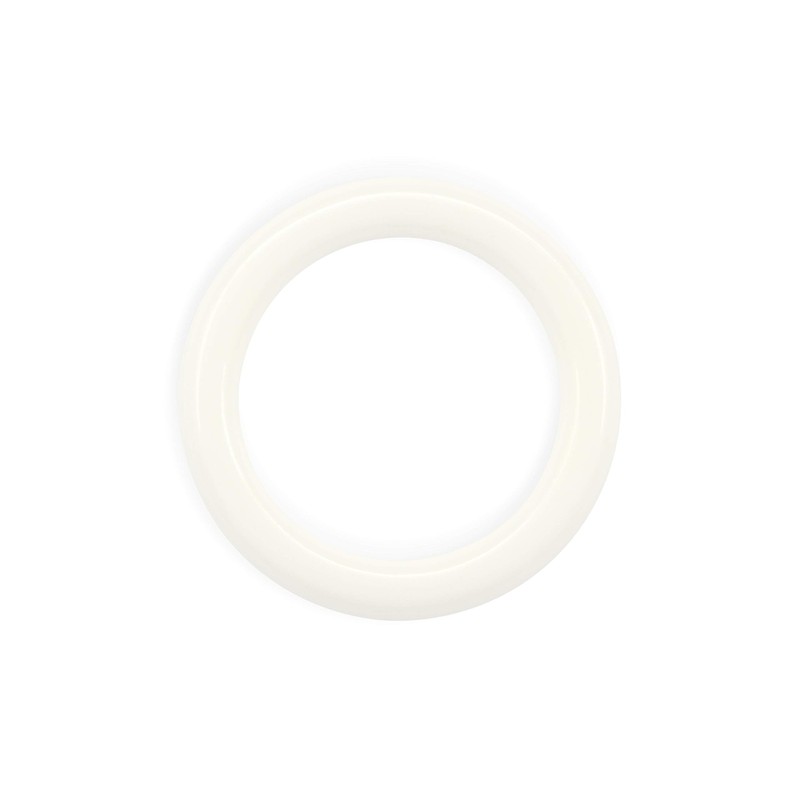 Dritz 1-1/8" Plastic Rings, 14 Count, White