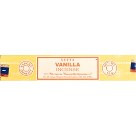 ETHNICITI Satya Nag Champa Genuine Vanilla 15g Incense Sticks 1 Pack (Vanilla)