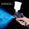 H-2000A Professional 0.8mm Nozzle 125ml Pneumatic Spray Gun For Car