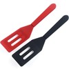 【2 Pack】Kunovo Small Spatula for Nonstick Cookware Mini Spatulas for
