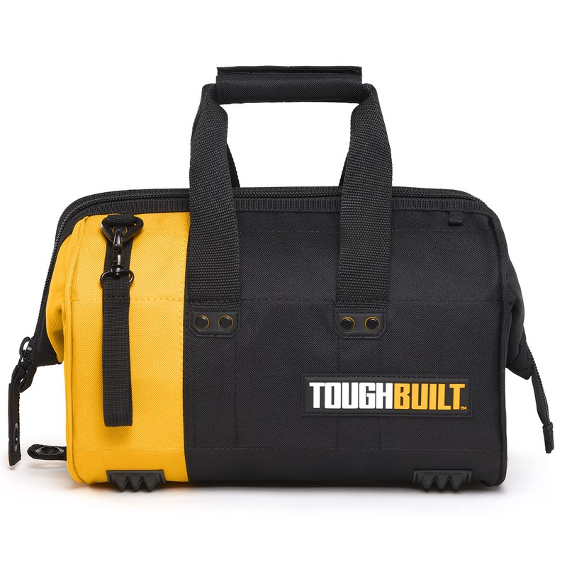 TOUGHBUILT TOU-60-12 TB-60-12 12" Massive Mouth Bag, Black/Yellow