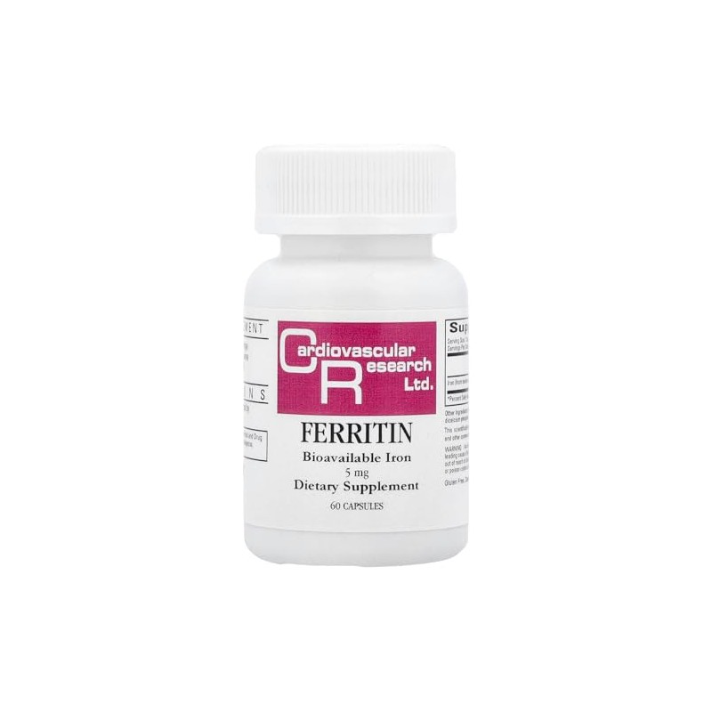 Cardiovascular Research Ferritin Capsules, 60 Count
