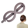 French Oval Hair Clips for Women,Non Slip Hair Barrettes -