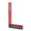 Woodworking Square 300x200mm L Shape Aluminum Alloy Framing Square with