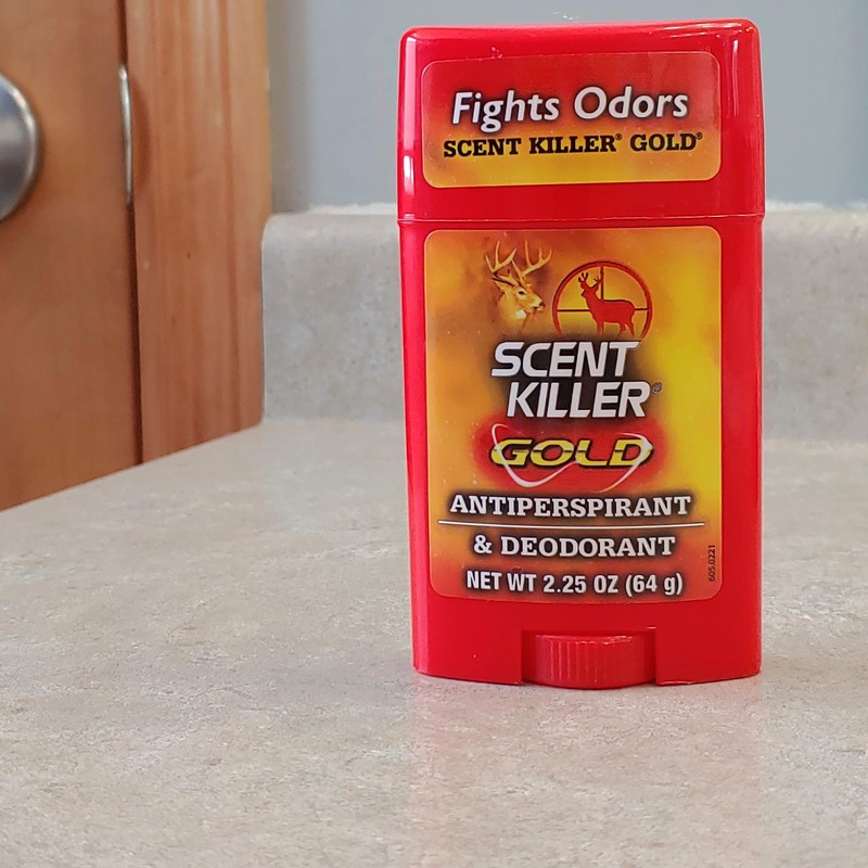 Scent Killer Gold Unscented Deodorant and Antiperspirant for Hunting Scent