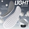 XINIFOOT 3 Pairs Shock Absorbing Flexible Replacement Insoles - E-TPU