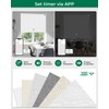 Allesin Motorized Blinds with Remote Smart Blackout Roller Shades |