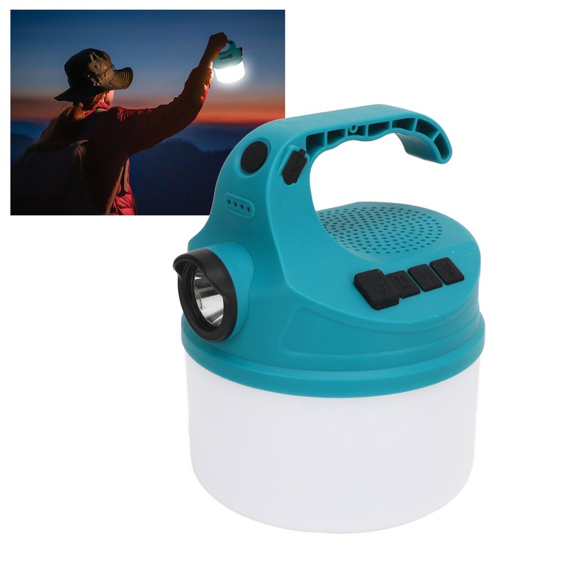 Camping Light USB Charging LED Flashlight Bluetooth Speaker Lantern Tent