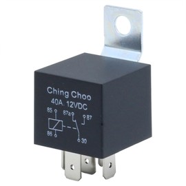Ching Choo Electric Waterproof Relay V23234-A1001-X036 Compatible with Tyco 12V 40A 5 Pin Relay V23234A1001X036