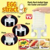 As Seen On TV Eggstractor Egg Peeler, White - As