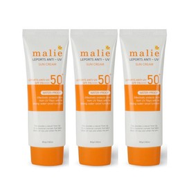 UnKnown Marie Anti-UV Waterproof Tone-Up Leisure Sports Sun Cream 80gx3 (SPF50+ PA++++) / 마리에 안티유브이 워터프루프 톤업 레포츠 선크림 80gx3개 (SPF50+ PA++++)