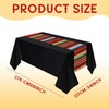 Hosuly Mexican Tablecloth Kids Birthday Party Plastic Tablecloth Set 54