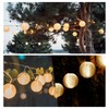 Encham 10PCS White Paper Lanterns, Chinese Lanterns for Wedding Birthday