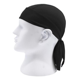 EVD-X Durag Gorro para Ciclismo y Motocicleta, Diadema Deportiva Ajustable, Gorro de Pirata, Bandana para Casco, Correr, Bicicleta, Protección UV (X-5590)