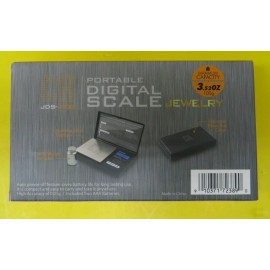 CR JDS-J100  0.01g / 100g Portable Pocket Digital Jewelry Weighing Scale Silver