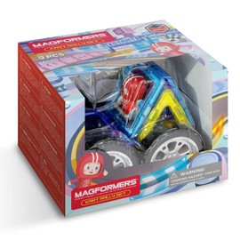 Magformers Kart Rally Magnetic Tiles And Blocks Toy. Makes Vehicles And 3D Models. STEM Toy And Creative Play Toy.