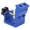 Aluminum Alloy Pocket Hole Jig Tool Kit Adjustable Hole Pitch