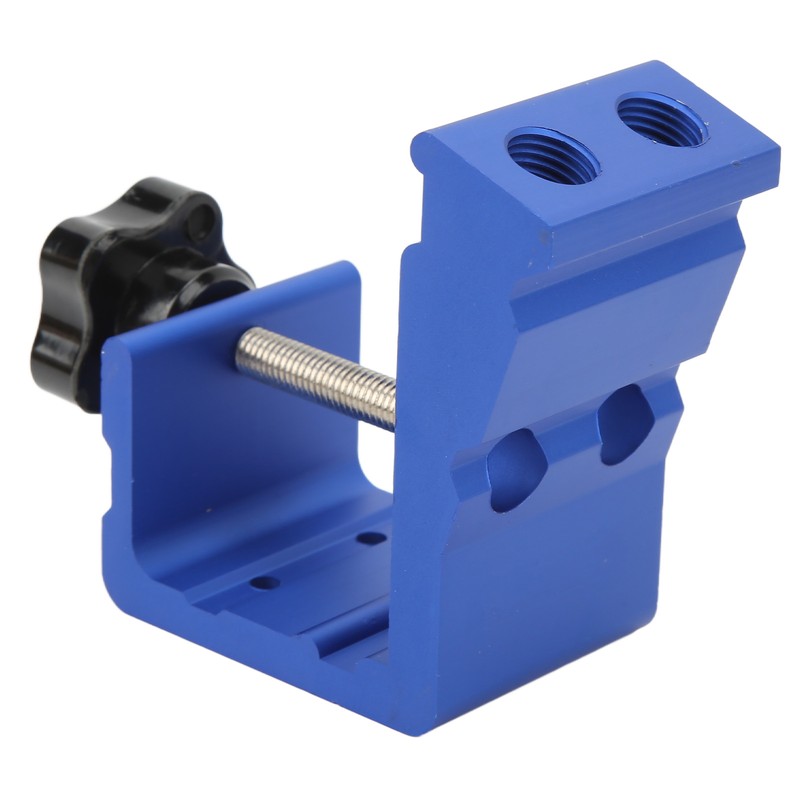 Aluminum Alloy Pocket Hole Jig Tool Kit Adjustable Hole Pitch