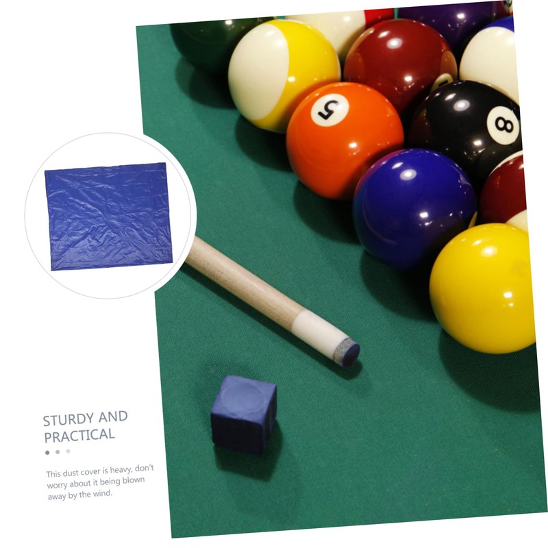 OHPHCALL Outdoor Billiard Table Cover Splashproof Heavy Duty Weatherproof Pool