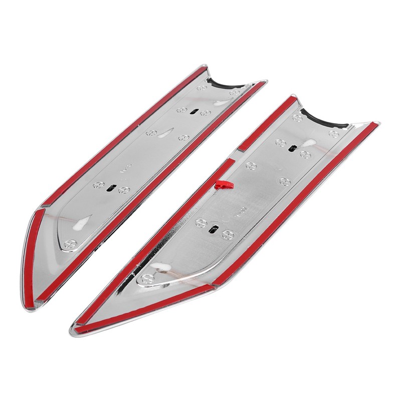 2 pcs Car Side Body Hood Emblem Cover Trim for