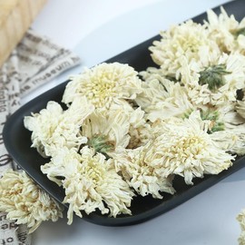 80G/2.82oz Huangshan Gongju Yellow Chrysanthemum Tea, Edible Chinese Flowers, Dried Whole Chrysanthemum Bulk Herbal Tea, (Gongju)