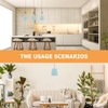 Uonlytech Small Lamp Shade Waterproof Barrel Lampshade Simple Cloth Lamp