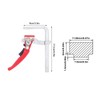Ratcheting Table Clamp, Quick Ratchet Track Saw Guide Rail Clamp,