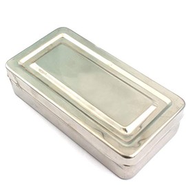 PRECISE CANADA: 8"X4"X2" Instrument Tray with LID HOLLOWARE Dental HOLLOWARE Instruments