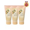 LG Household & Health Care 온더바디 살구 스크럽 앤 클렌징 폼 120g x3개 On The Body Apricot Scrub and Cleansing Foam 120g x3