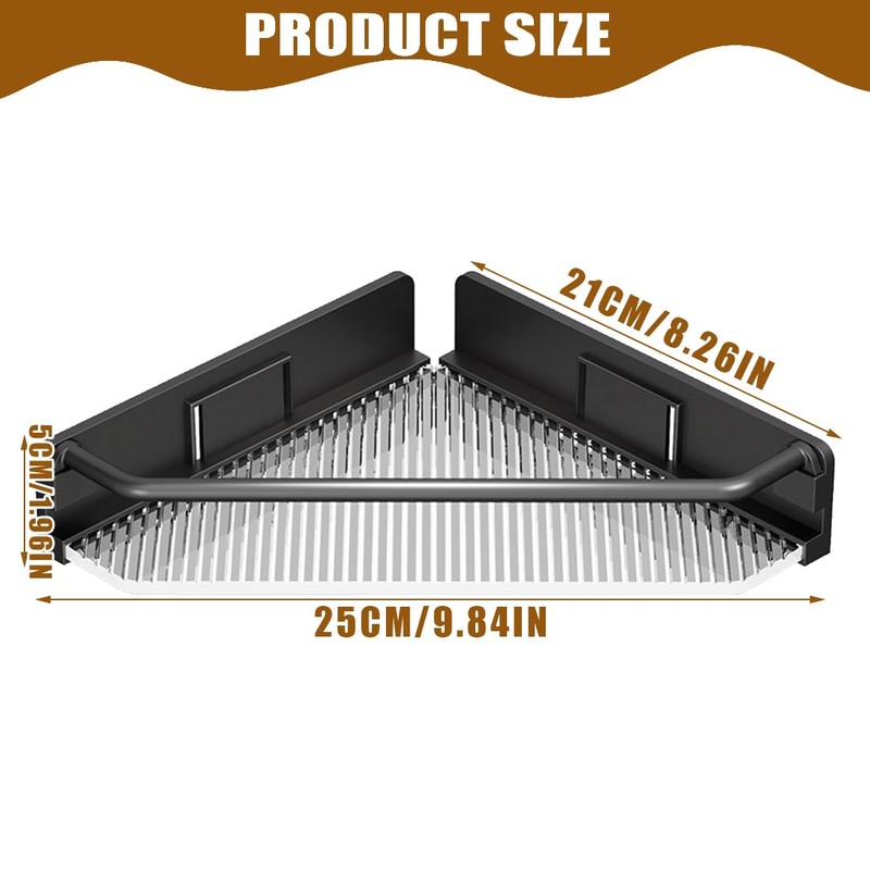 XPEX Shower Shelf No Drilling Shower Shelf No Drilling Bathroom