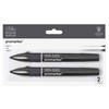 Winsor & Newton, Promarker, Black, Set of 2, Alcohol Based