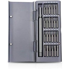 Juego de destornilladores de 25 piezas Juego de puntas de destornillador Juego de destornilladores de precisión 25 en 1 con 24 puntas y estuche de